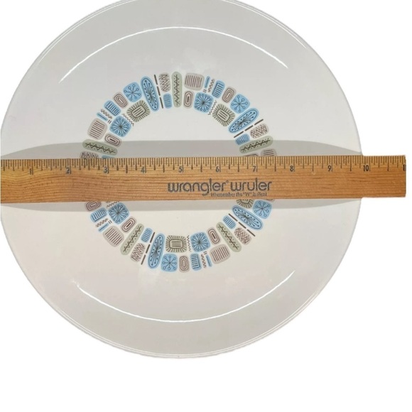 Vintage MCM Canonsburg Pottery Dinner Plate - Picture 2 of 5